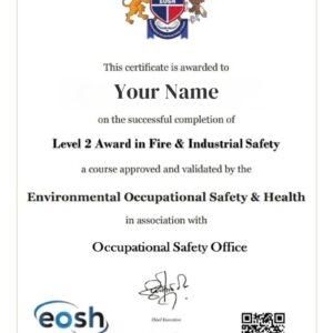 EOSH_UK Level 2 in Fire and Industrial Safety
