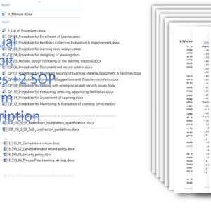 Mise en œuvre du Système de formation ISO 29993 – Un guide pratique & Kit d'implémentation