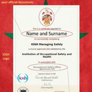 تدريب "الإدارة الآمنة" من IOSH®
